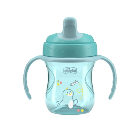 Chicco tazza training azzurra 6m+