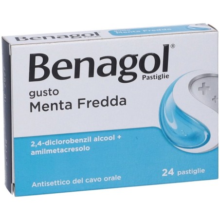 Benagol 24 pastiglie menta fredda