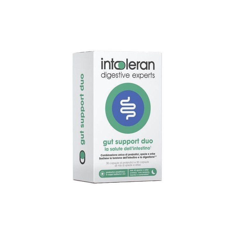 Gut support duo intoleran 60 capsule