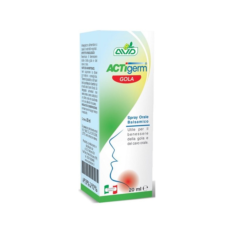 Actigerm gola spray 20 ml