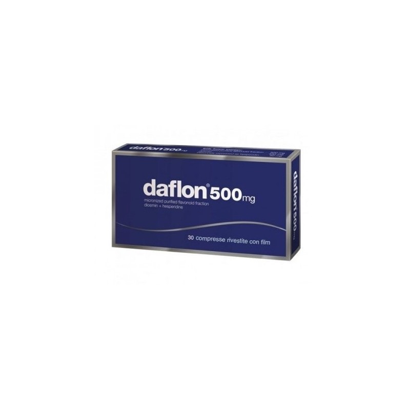 Daflon 30 compresse riv 500 mg Daflon 30 compresse riv 500 mg