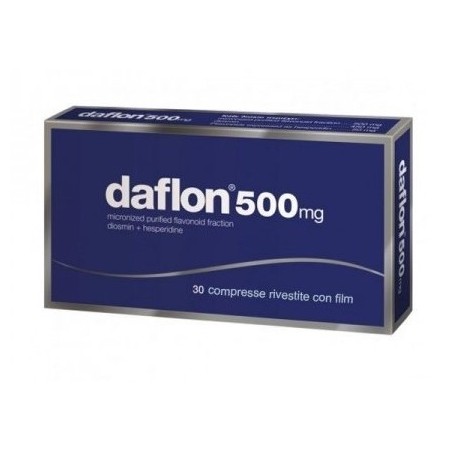 Daflon 30 compresse riv 500 mg Daflon 30 compresse riv 500 mg
