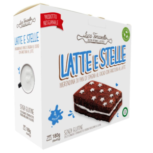 Merendina latte e stelle 4 pezzi da 45 g