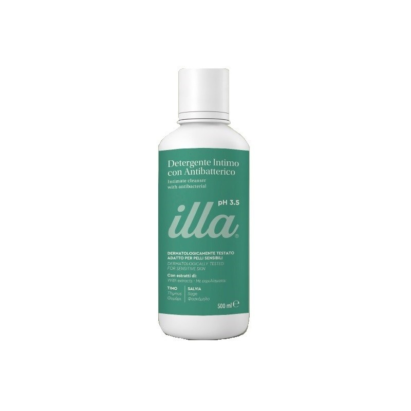 Illa detergente intimo antibatterico ph 3,5 500 ml