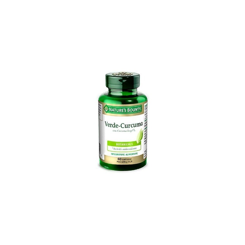 Verde curcuma 60 capsule 33,2 g