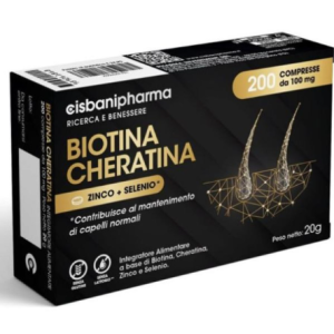 Biotina cheratina 200 compresse cisbani pharma