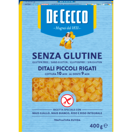 De cecco ditali piccoli rigati n69 nuova ricetta 400 g De cecco ditali piccoli rigati n69 nuova ricetta 400 g