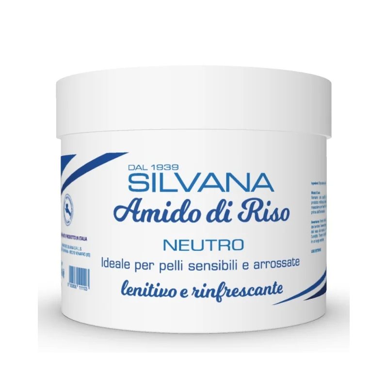 Silvana amido di riso neutro con aloe vera e calendula 200 g