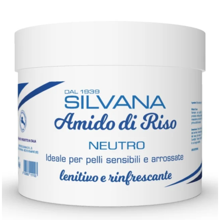 Silvana amido di riso neutro con aloe vera e calendula 200 g