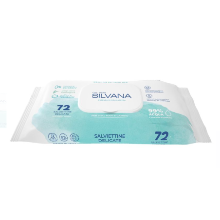 Silvana salviette acqua 72 pezzi