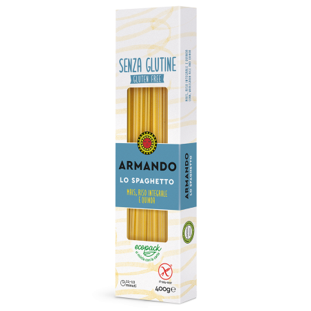 Il gluten free di armando lo spaghetto mais riso integrale equinoa 400 g Il gluten free di armando lo spaghetto mais riso integrale equinoa 400 g