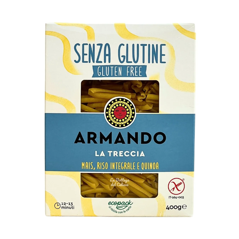 Il gluten free di armando la treccia mais riso integrale e quinoa 400 g