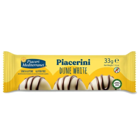 Piaceri mediterranei piacerini dune white 33 g