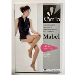 Kamila collant micro fibra microlady 140 denari nero 2