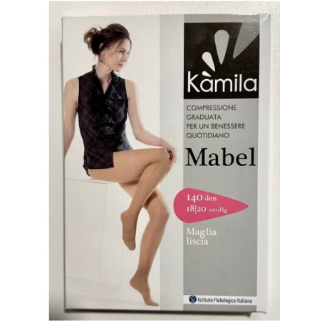 Kamila collant micro fibra microlady 140 denari nero 2