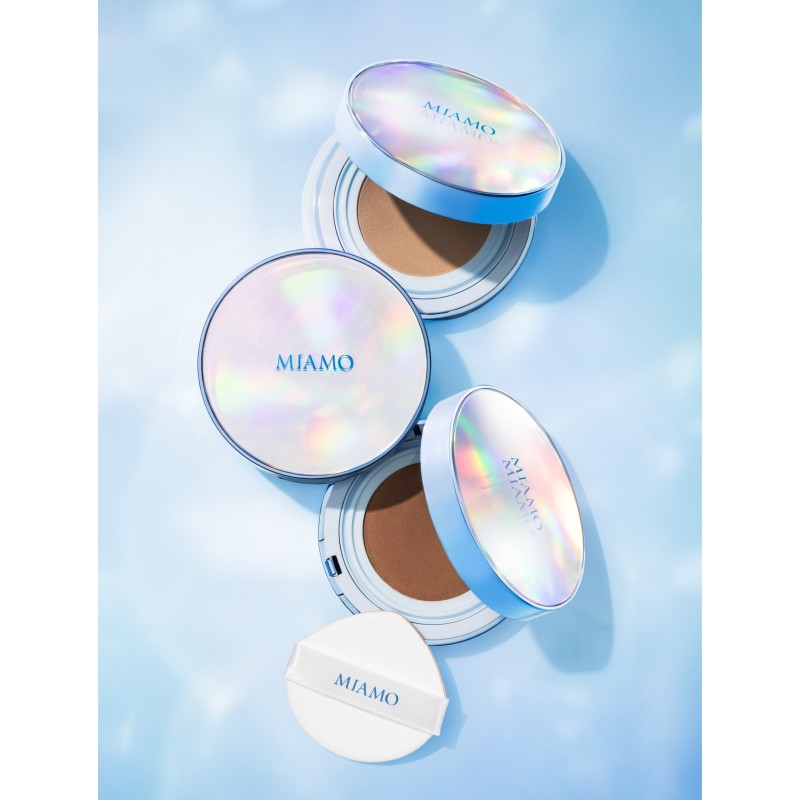 Miamo second skin mesh cushion foundation sand spf50 pa+++