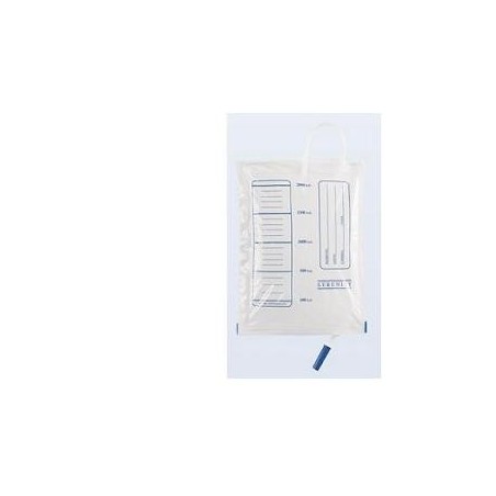 Sacca da letto per raccolta urina tubo di collegamento 90cmsenza valvola di scarico 1 pezzo