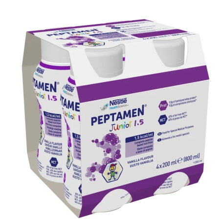 Peptamen junior 1,5 vaniglia 4 x 200 ml