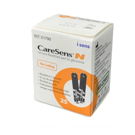 Strisce misurazione glicemia caresens n 50 pezzi
