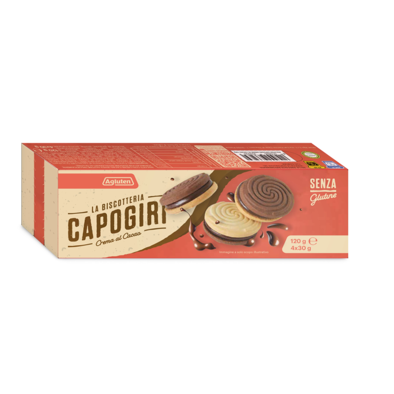 Agluten capogiri crema cacao 120 g