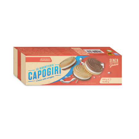 Agluten capogiri crema vaniglia 120 g