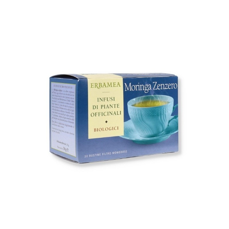 Moringa zenzero biologico 20 bustine