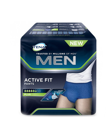 Tena men pants active fit l 8p