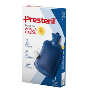 Presteril borsa acqua calda bilamellare