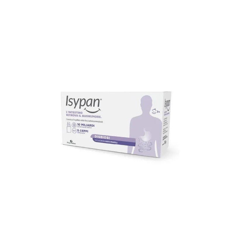 Isypan disbiosi 10 flaconcini 10 ml Isypan disbiosi 10 flaconcini 10 ml