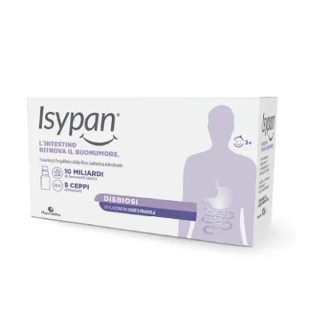 Isypan disbiosi 10 flaconcini 10 ml Isypan disbiosi 10 flaconcini 10 ml