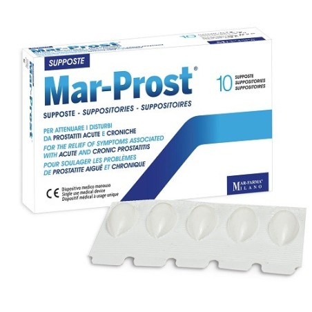Mar-prost supposte 10 pezzi