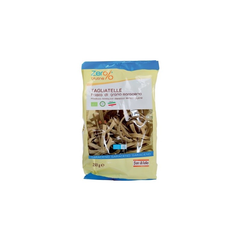 Zero% glutine tagliatelle a nido di grano saraceno integralesenza glutine bio 250 g