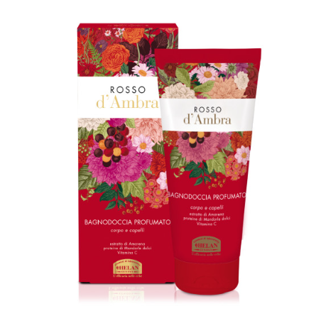 Rosso d'ambra bagnodoccia profumato 200 ml