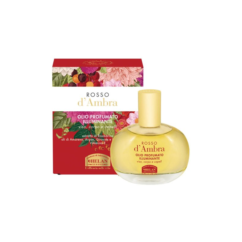 Rosso d'ambra olio profumato illuminante 50 ml