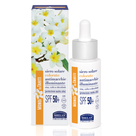 Monoi de tahiti ata siero solare colorato illuminante antimacchie spf50+ 30 ml