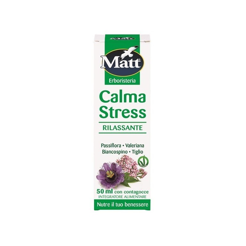 Matt erboristeria calma stress rilassante gocce 50 ml