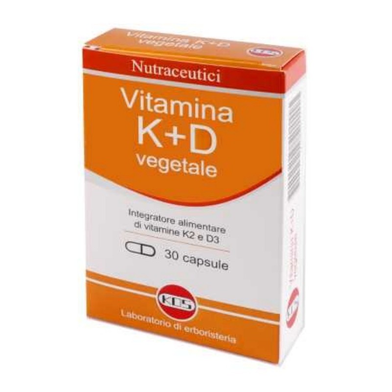 Vitamina k+d vegetale 30 capsule