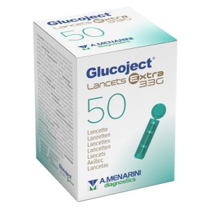 Lancetta pungidito glucoject extra gauge 33 50 pezzi