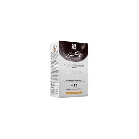 Shine on castano cioccolato fondente 4,18 flacone 75 ml + tubo 50 ml