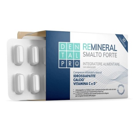 Dentalpro remineral smalto forte 30 compresse