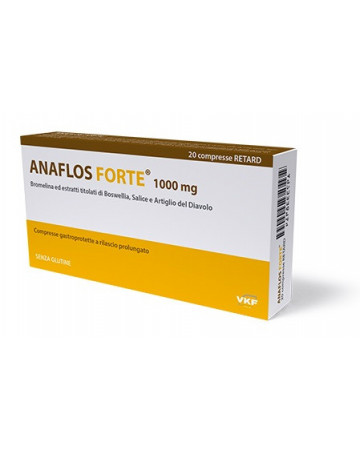 Anaflos forte 20 compresse Anaflos forte 20 compresse