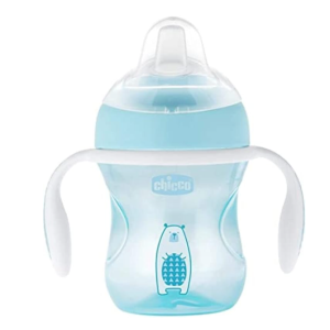 Chicco tazza transition azzurra 4m+