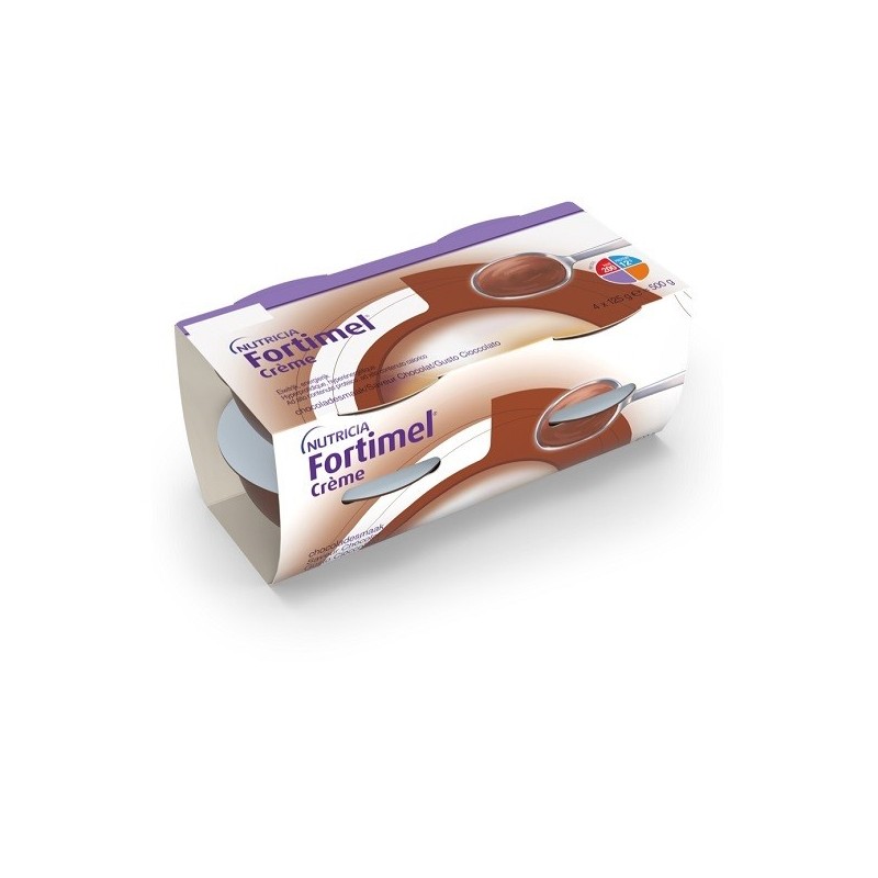 Fortimel creme cioccolato 4 pezzi da 125 g