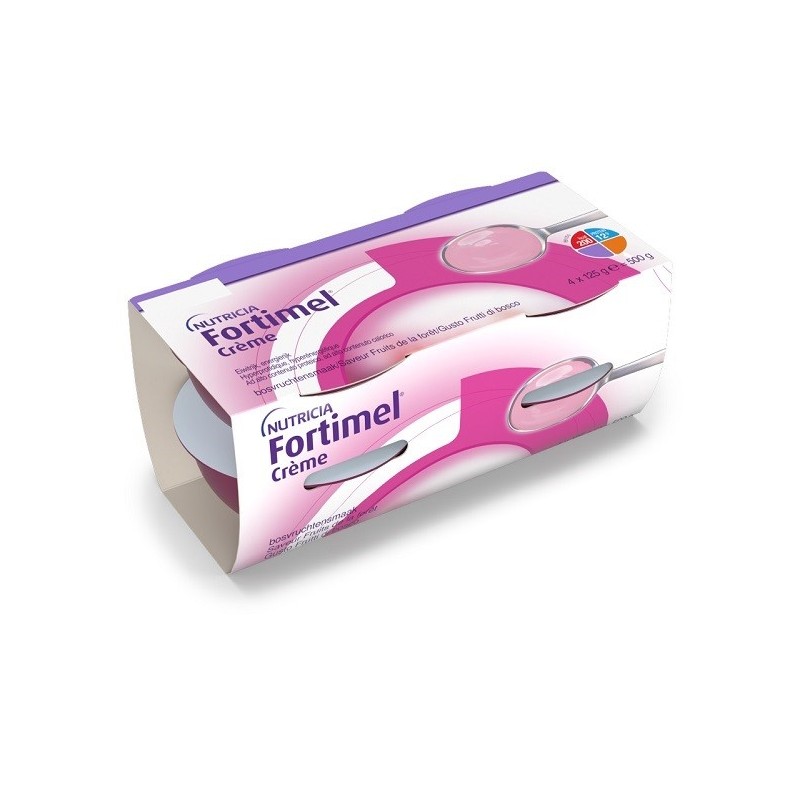 Fortimel creme frutti di bosco 4 pezzi da 125 g