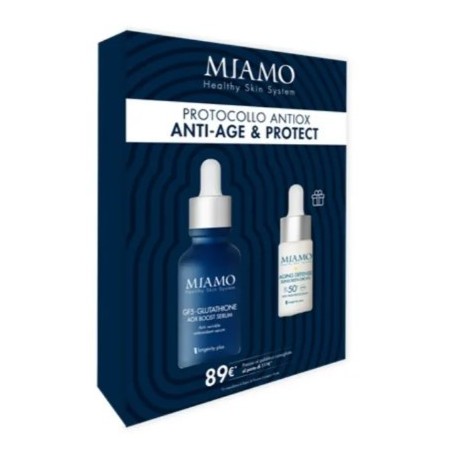Miamo cofanetto 2025 antiox boostre anti ossidante gf5 glutathione 30 ml + aging defense 10 ml Miamo cofanetto 2025 antiox boostre anti ossidante gf5 glutathione 30 ml + aging defense 10 ml