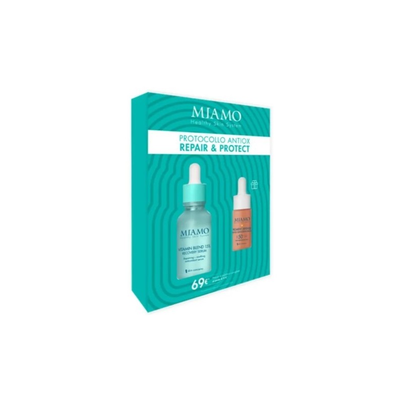 Miamo cofanetto 2025 skin immunity booster 1 vitamin blend 30 ml + 1 pigment defense 10 ml Miamo cofanetto 2025 skin immunity booster 1 vitamin blend 30 ml + 1 pigment defense 10 ml
