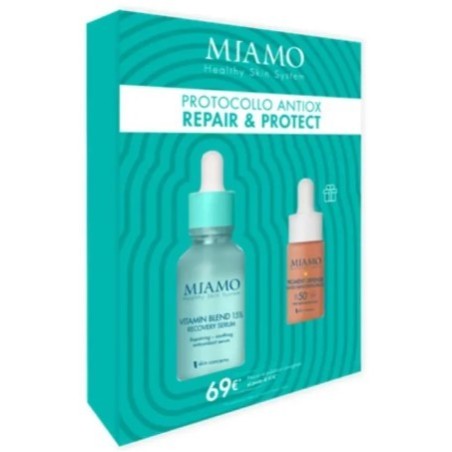 Miamo cofanetto 2025 skin immunity booster 1 vitamin blend 30 ml + 1 pigment defense 10 ml Miamo cofanetto 2025 skin immunity booster 1 vitamin blend 30 ml + 1 pigment defense 10 ml