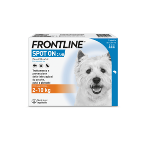 Frontline spot-on cani soluz 3 pipette 0,67 ml 67 mg cani da2 a 10 kg