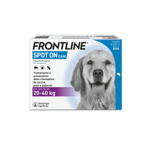 Frontline spot-on cani soluz 3 pipette 2,68 ml 268 mg cani da 20 a 40 kg