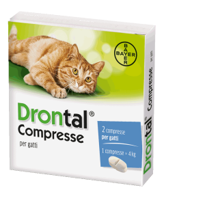 Drontal compresse per gatti